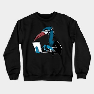 Bird Hacker Crewneck Sweatshirt